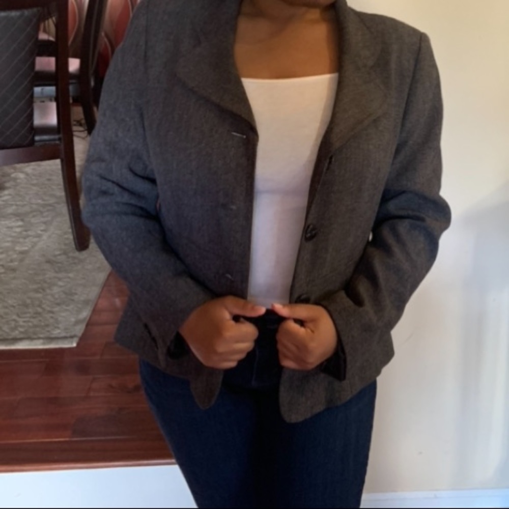 Gray Suit Jacket